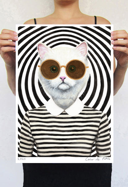 Stripy Cat