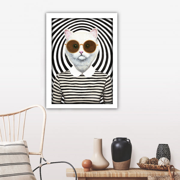 Stripy Cat